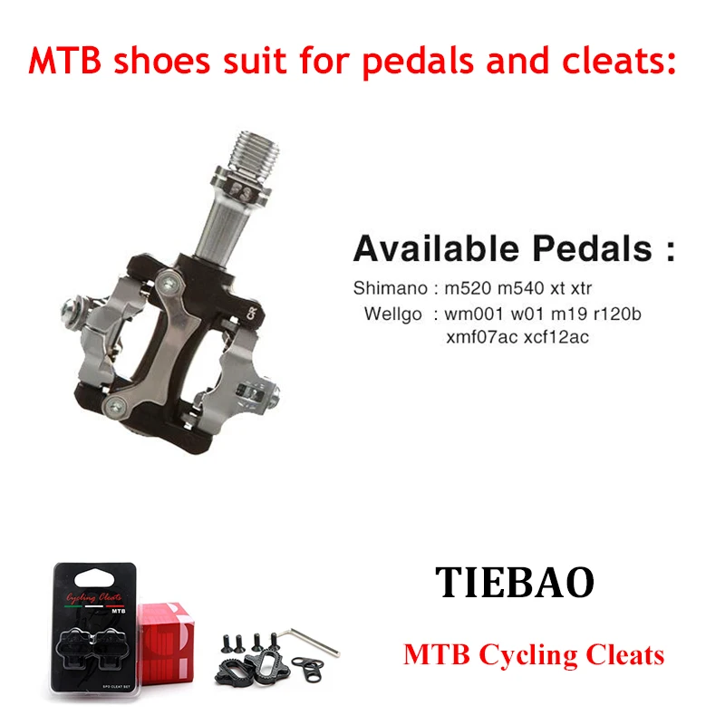 Tiebao Cycling Shoes pedales sapatilha ciclismo mtb men women Self-locking Bike Sneakers mountain bike Ride MTB Bicycle Shoes
Tiebao Cycling Shoes pedales sapatilha ciclismo mtb men women Self-locking Bike Sneakers mountain bike Ride MTB Bicycle Shoes