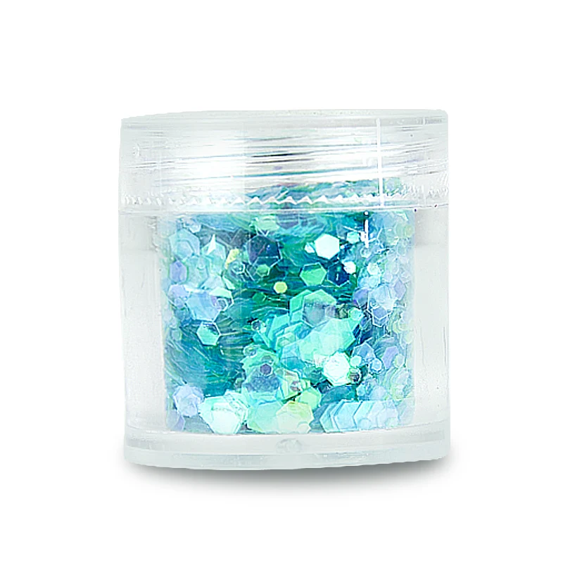 10ml Ice Blue Iridescent Glitter Spangle Mix Chunky & Fine Glitter Festival Face & Body & Eyeshadow Glitter Sequins , CPD3435
10ml Ice Blue Iridescent Glitter Spangle Mix Chunky & Fine Glitter Festival Face & Body & Eyeshadow Glitter Sequins , CPD3435