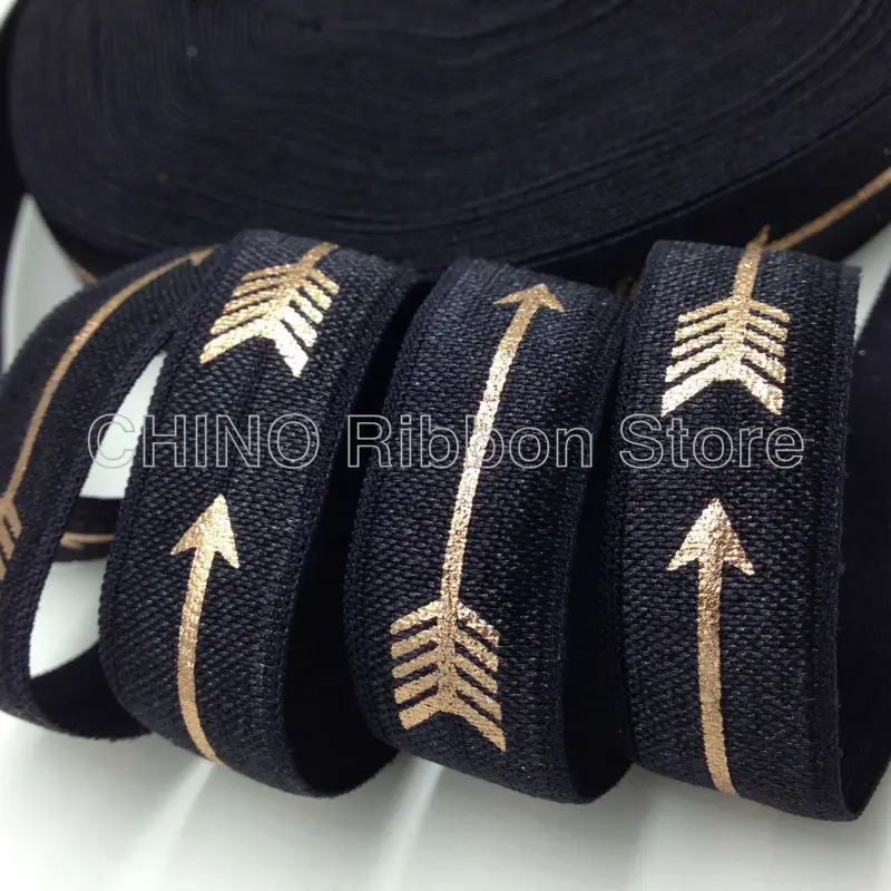10 Yard 5/8" Arrow Print FOE Black Fold Over Elastic Ribbon Webbing for Girl Hair Tie DIY Headwear Hair Accessory
10 Yard 5/8" Arrow Print FOE Black Fold Over Elastic Ribbon Webbing for Girl Hair Tie DIY Headwear Hair Accessory