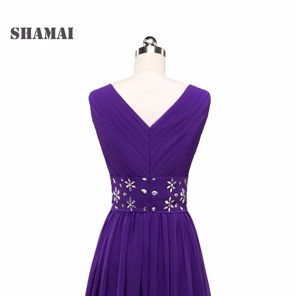 SHAMAI Purple Bridesmaids Dresses Beaded Wedding Party Dresses 2020 New Cheap Elegant Vestido Madrinha Wedding Guest Dress
SHAMAI Purple Bridesmaids Dresses Beaded Wedding Party Dresses 2020 New Cheap Elegant Vestido Madrinha Wedding Guest Dress