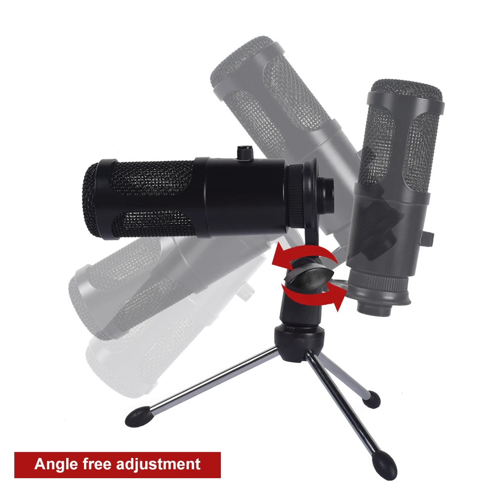 FELYBY MIC-90 Professional Condenser Recording Microphone for Youtube Podcast Instrument Live Broadcast USB Microphone
FELYBY MIC-90 Professional Condenser Recording Microphone for Youtube Podcast Instrument Live Broadcast USB Microphone