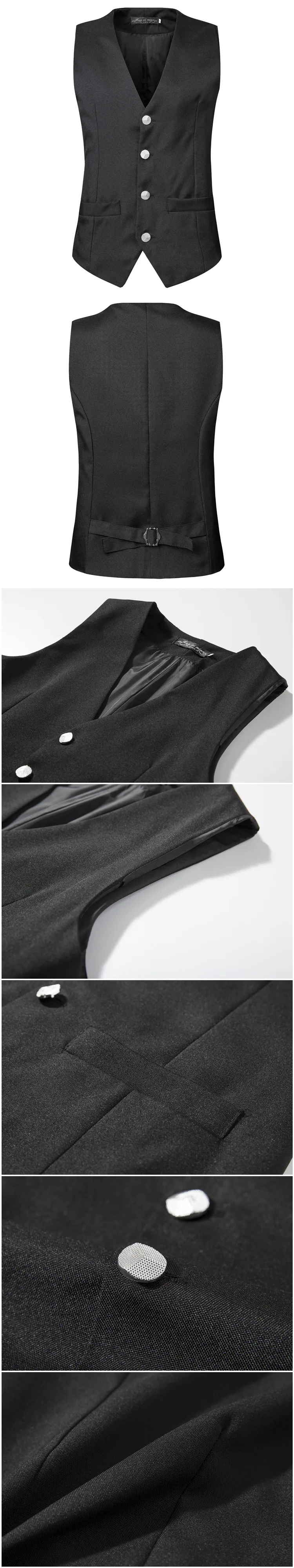 New Wedding Dress High-quality Goods Cotton Men's Fashion Design Suit Vest Grey High-end Men's Business Casual Suit Vest M-XXXL
New Wedding Dress High-quality Goods Cotton Men's Fashion Design Suit Vest Grey High-end Men's Business Casual Suit Vest M-XXXL