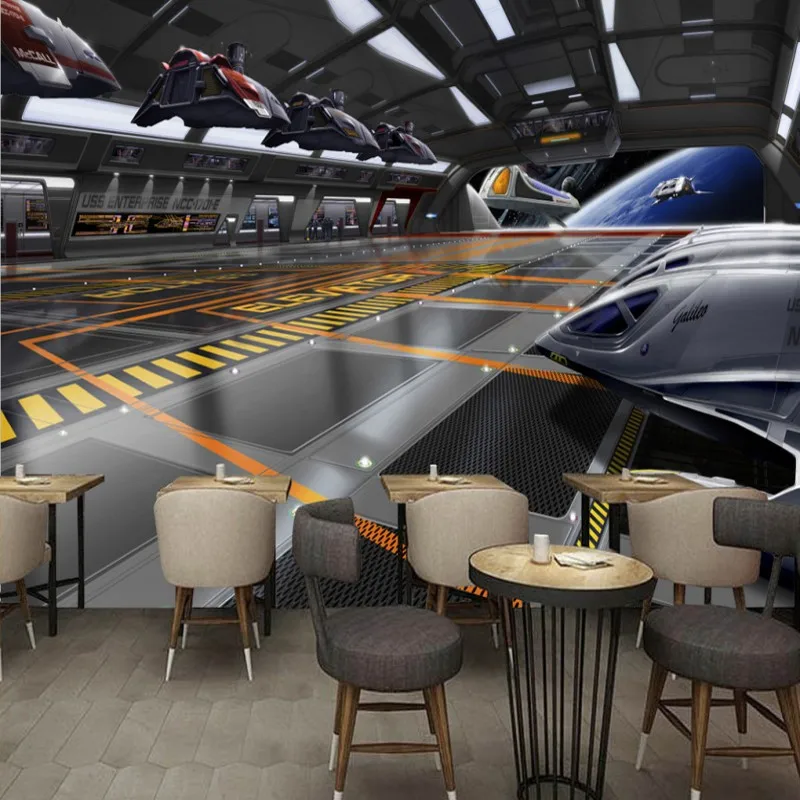 Dropship Colomac Luxury Wallpaper 3D Space Cabin Black and White Wallpaper Foto Wall Mural Papel De Parede Infantil Living Room
Dropship Colomac Luxury Wallpaper 3D Space Cabin Black and White Wallpaper Foto Wall Mural Papel De Parede Infantil Living Room