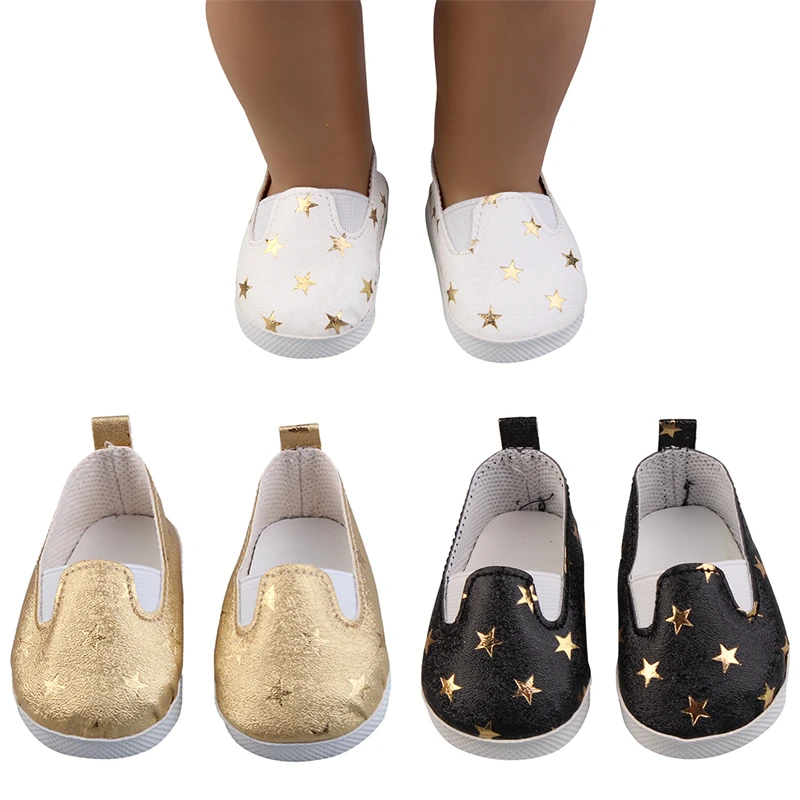 Sequins sports boots 7cm shoes Fits 18 inch Doll 43CM zapf baby new born Dolls Reborn Baby Doll shoes for girl doll boots
Sequins sports boots 7cm shoes Fits 18 inch Doll 43CM zapf baby new born Dolls Reborn Baby Doll shoes for girl doll boots