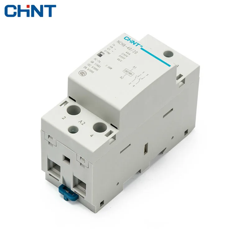 CHINT Guide Type Two Normally Open 2P 40A Household Small-sized Single-phase Communication Contactor NCH8-40/20 220V
CHINT Guide Type Two Normally Open 2P 40A Household Small-sized Single-phase Communication Contactor NCH8-40/20 220V