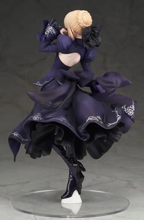 25CM Japanese anime figure pvc Fate stay night saber black dress ver action figure collectible model toys for boys
25CM Japanese anime figure pvc Fate stay night saber black dress ver action figure collectible model toys for boys