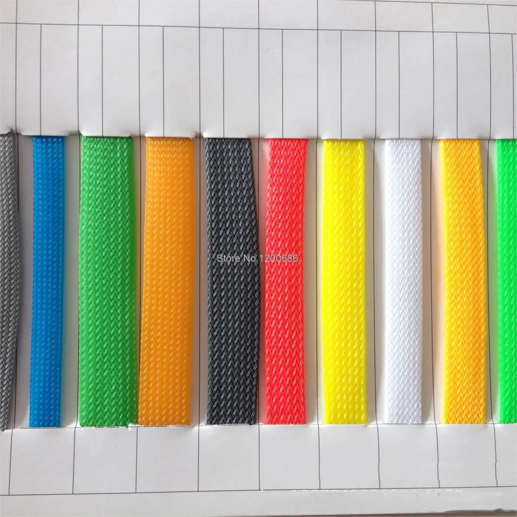 14MM 5M color Insulation Braided Sleeving Tight PET Wire Cables Protection Expandable Cable Sleeve Wire Loom
14MM 5M color Insulation Braided Sleeving Tight PET Wire Cables Protection Expandable Cable Sleeve Wire Loom