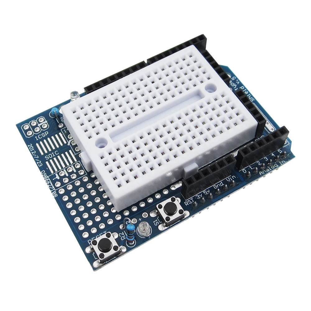 Макетная плата HAILANGNIAO UNO Proto макетная для мини макета на базе ProShield|Детали и