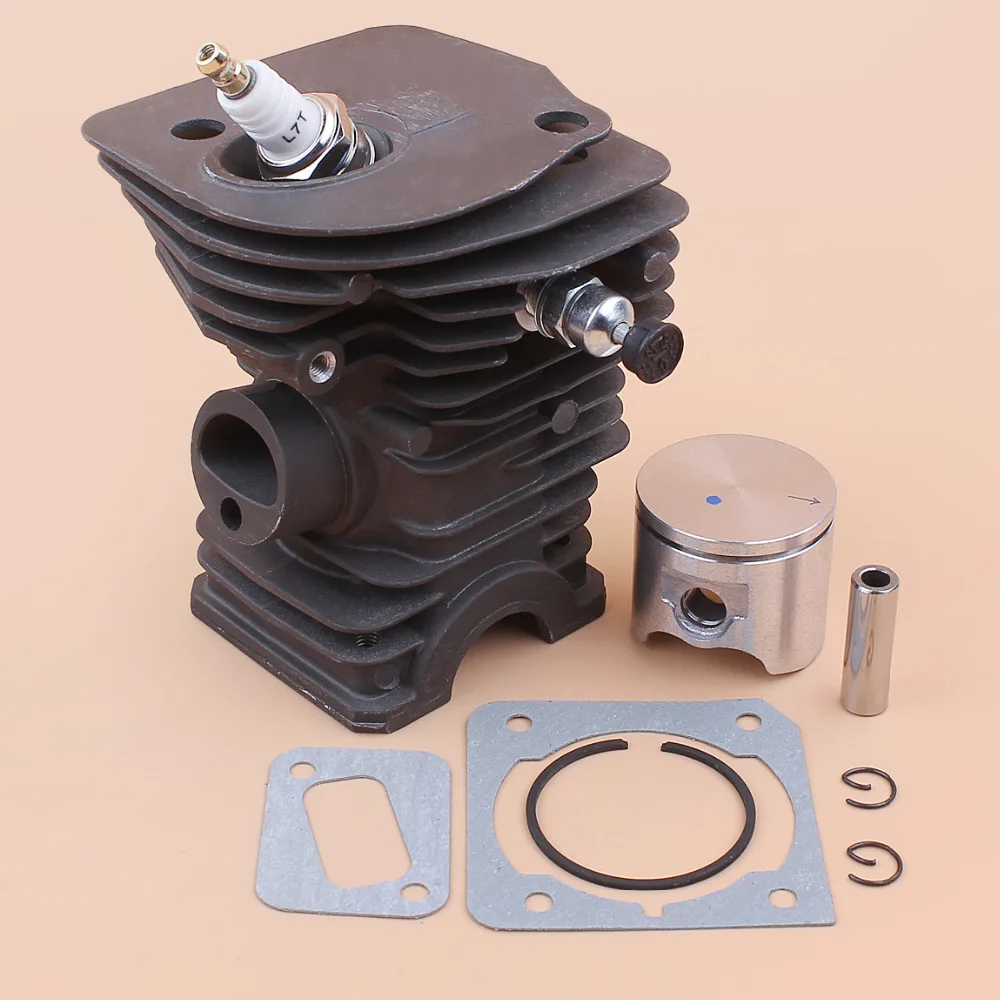 42MM Cylinder Head Piston Valve Gasket Kit For HUSQVARNA 340 345 Chainsaw Engine Motor Parts
42MM Cylinder Head Piston Valve Gasket Kit For HUSQVARNA 340 345 Chainsaw Engine Motor Parts