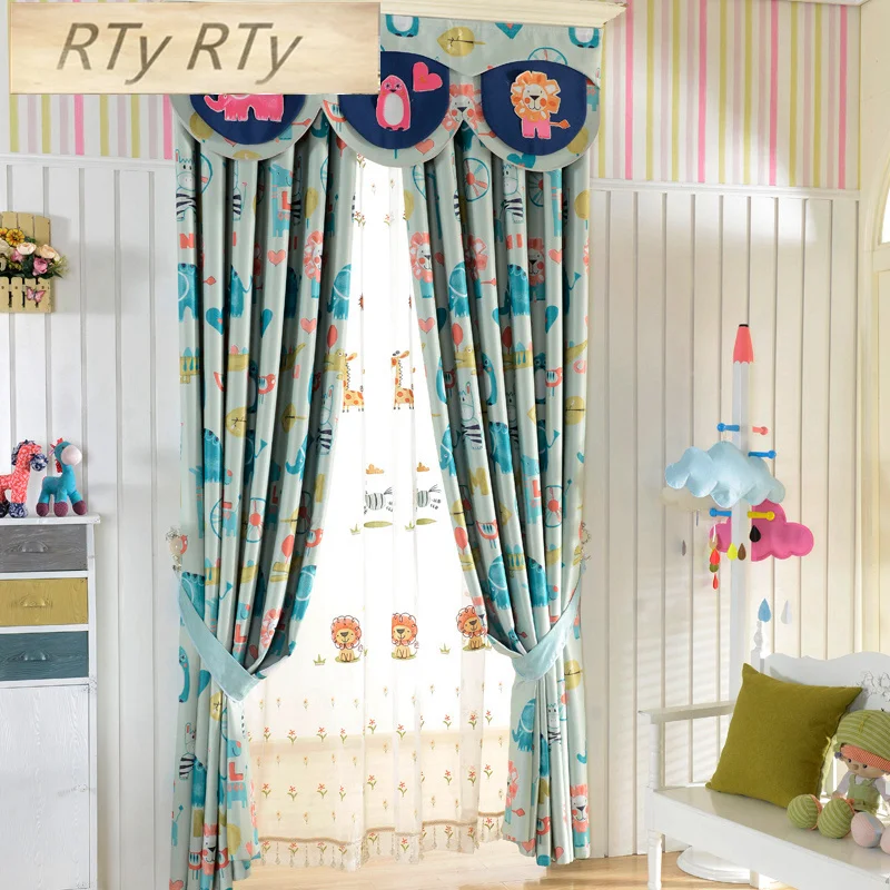 Double-sided Cartoon Printed Blackout Curtains for Kids Room Elephant Horse Printed Window Curtains for Living Room Curtains
Double-sided Cartoon Printed Blackout Curtains for Kids Room Elephant Horse Printed Window Curtains for Living Room Curtains