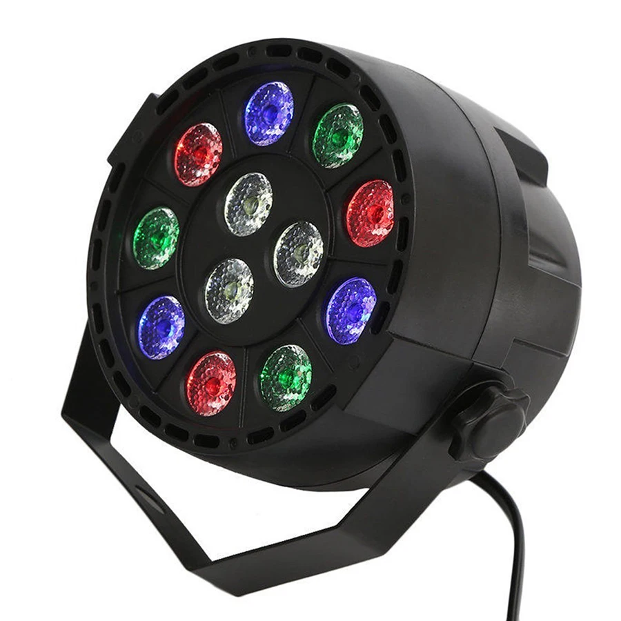 12W RGBW Voice Activated LED Stage Lights Led Flat Projector Par Lamp with DMX Master Slave for Party Holiday DJ Party Disco
12W RGBW Voice Activated LED Stage Lights Led Flat Projector Par Lamp with DMX Master Slave for Party Holiday DJ Party Disco