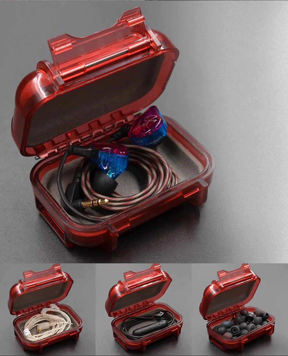 Earphone Waterproof Case Drop Resistance Protective Box Case Portable In-ear Monitor Case Box Accessories
Earphone Waterproof Case Drop Resistance Protective Box Case Portable In-ear Monitor Case Box Accessories