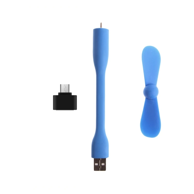 Flexible 2-In-1 Micro USB & USB Cool Fan For Android Phone PC Laptop Power Bank Dropshipping
Flexible 2-In-1 Micro USB & USB Cool Fan For Android Phone PC Laptop Power Bank Dropshipping