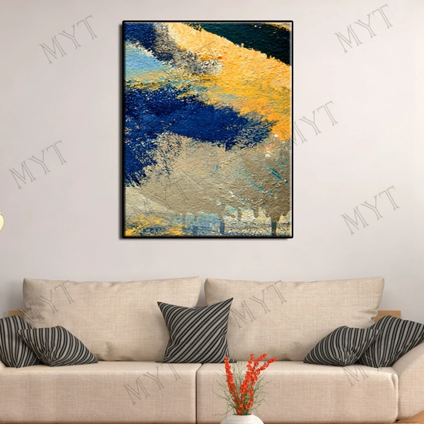 MYT Abstract 100% Handmade Picture New Arrival Oil Painting On Canvas Color Wall Art painting For Living Room Famous Home Decor
MYT Abstract 100% Handmade Picture New Arrival Oil Painting On Canvas Color Wall Art painting For Living Room Famous Home Decor
