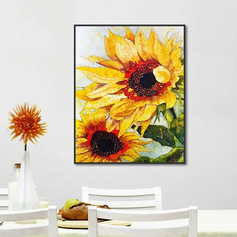 Nordic Beautiful Sunflower European Retro Classic Decor Canvas Painting Modular Wall Pictures for Living Room Home Decoration
Nordic Beautiful Sunflower European Retro Classic Decor Canvas Painting Modular Wall Pictures for Living Room Home Decoration