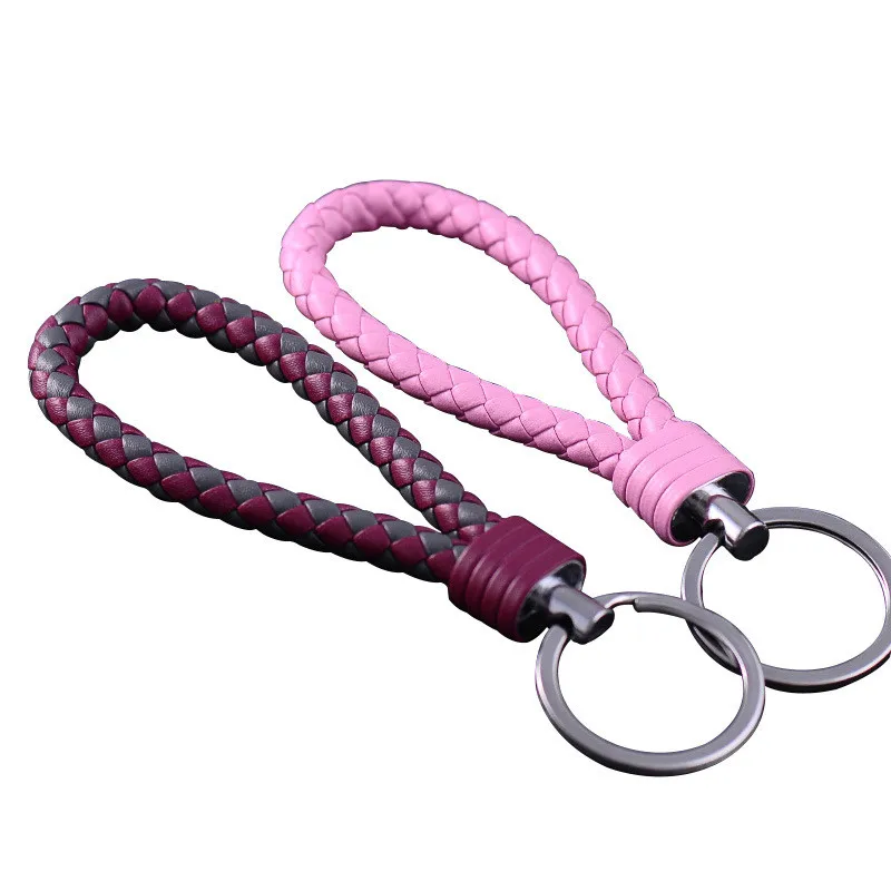 Handmade Rope Keyrings Braided Key Holder Jewelry Charm Gifts Accessories Fashion Car Key Chain Alloy Keychain
Handmade Rope Keyrings Braided Key Holder Jewelry Charm Gifts Accessories Fashion Car Key Chain Alloy Keychain