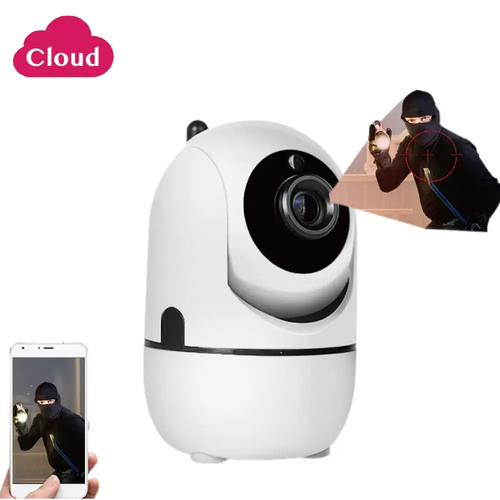 IP-камера 1080P HD с автоматическим отслеживанием, беспроводная, Wi-Fi, ИК, ночное видение
IP-камера 1080P HD с автоматическим отслеживанием, беспроводная, Wi-Fi, ИК, ночное видение