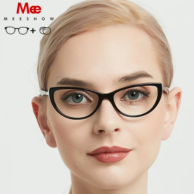 2020 Meeshow prescription glasses acetate women glasses oculos de grau feminino armacao eyeglasses vintage frame NEW fashion
2020 Meeshow prescription glasses acetate women glasses oculos de grau feminino armacao eyeglasses vintage frame NEW fashion