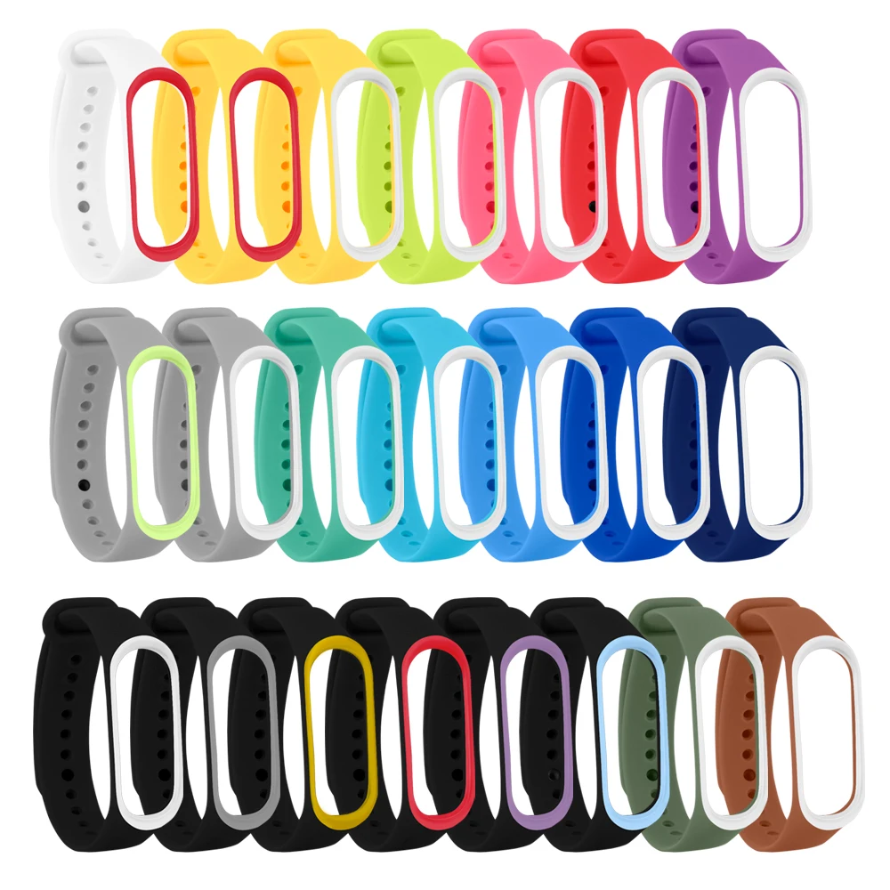 5pcs Wrist Strap For Miband4 Silicone Wristband For Xiaomi Mi Band 4 Fitness Tracker Replacement Wrist Bracelet For Xiaomi Band3
5pcs Wrist Strap For Miband4 Silicone Wristband For Xiaomi Mi Band 4 Fitness Tracker Replacement Wrist Bracelet For Xiaomi Band3