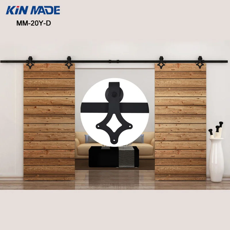 Двойная раздвижная дверь сарая в стиле кантри 12 футов|barn door wood|sliding barn hardwaresliding |