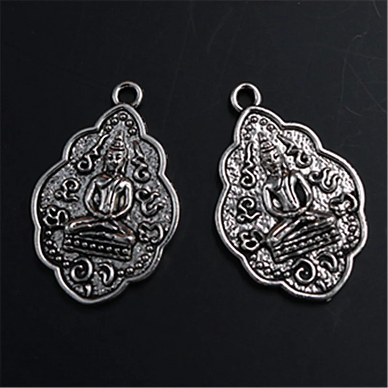 4pcs Silver Plated Buddhist Sakyamuni Metal Tag Pendant Retro Necklace Alloy Accessories DIY Charms For Jewelry Crafts Making
4pcs Silver Plated Buddhist Sakyamuni Metal Tag Pendant Retro Necklace Alloy Accessories DIY Charms For Jewelry Crafts Making