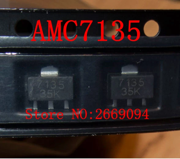 Бесплатная доставка 20 шт./лот L7135 AMC7135 постоянный ток 350 мА/2,7-6 в светодиодный чип драйвера SOT-89 новый оригинальный
Бесплатная доставка 20 шт./лот L7135 AMC7135 постоянный ток 350 мА/2,7-6 в светодиодный чип драйвера SOT-89 новый оригинальный