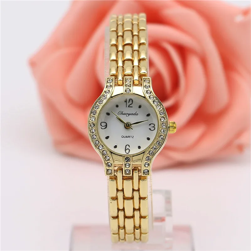 Новый Дизайн модные роскошные дамы Часы элегантные женские кварцевые часы Для