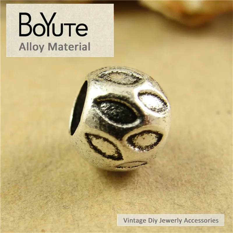 BoYuTe (100 Pieces/Lot) 9*7MM Antique Bronze Silver Plated Zinc Alloy Vintage Big Hole Beads Materials for Jewelry
BoYuTe (100 Pieces/Lot) 9*7MM Antique Bronze Silver Plated Zinc Alloy Vintage Big Hole Beads Materials for Jewelry