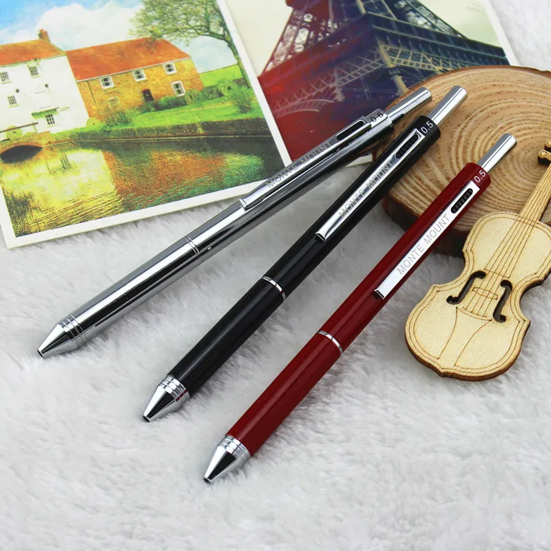 1PCS 4 in 1 Multi-Function Pen 4 Colors Pen with 0.5mm Mechanical Pencil and Black/Red/Blue Ballpoint Pen in Gift Package
1PCS 4 in 1 Multi-Function Pen 4 Colors Pen with 0.5mm Mechanical Pencil and Black/Red/Blue Ballpoint Pen in Gift Package