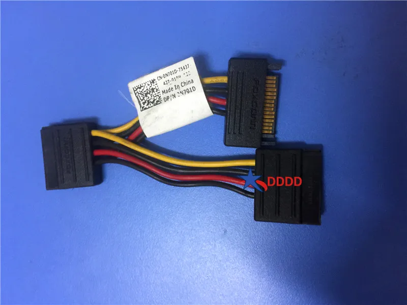 Оригинал для Dell SATA POWER FOXCONN сплиттер кабель 3 75 "Настольный 0N701D N701D CN полностью