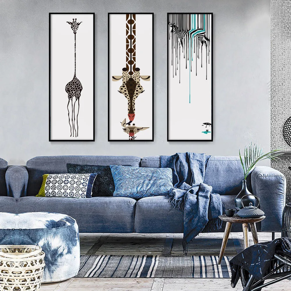 Cartoon Animal Painting Zebra Giraffe Canvas Painting Art Print Poster Pictures Wall Decoration Modern Paintings No Frame
Cartoon Animal Painting Zebra Giraffe Canvas Painting Art Print Poster Pictures Wall Decoration Modern Paintings No Frame