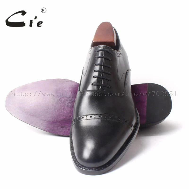 cie Free Shipping Custom Bespoke Handmade Men's Oxford Black Square Toe Cap-toe Lace-up Genuine Calf Leather Business shoe OX298
cie Free Shipping Custom Bespoke Handmade Men's Oxford Black Square Toe Cap-toe Lace-up Genuine Calf Leather Business shoe OX298