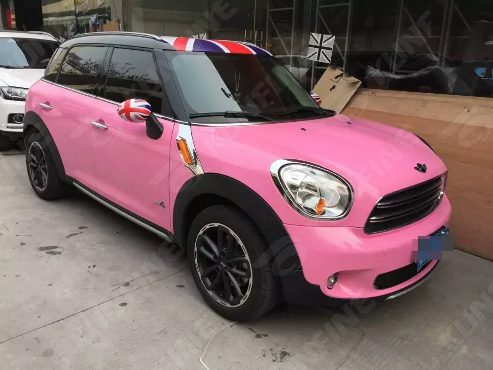 Car Styling Wrap Glossy Pink Car Vinyl film Body Sticker Car Wrap with Air Free Bubble for Vehiche 1.52*18M /Roll
Car Styling Wrap Glossy Pink Car Vinyl film Body Sticker Car Wrap with Air Free Bubble for Vehiche 1.52*18M /Roll