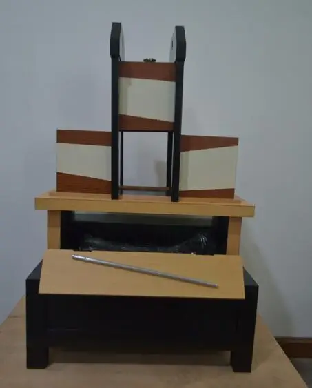 Tri-Section Illusion Magic Tricks Professional Magician Magie Box Arm Magica Stage Illusion Gimmick Props Trick Knife
Tri-Section Illusion Magic Tricks Professional Magician Magie Box Arm Magica Stage Illusion Gimmick Props Trick Knife