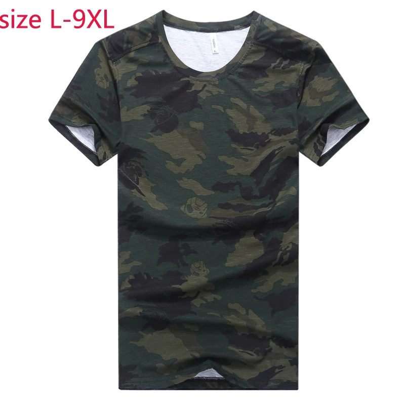 new arrival fashion super large 95%Pure Cotton Men Thin Camouflage Short sleeve O-neck Casual T Shirt plus size L-7XL8XL9XL
new arrival fashion super large 95%Pure Cotton Men Thin Camouflage Short sleeve O-neck Casual T Shirt plus size L-7XL8XL9XL