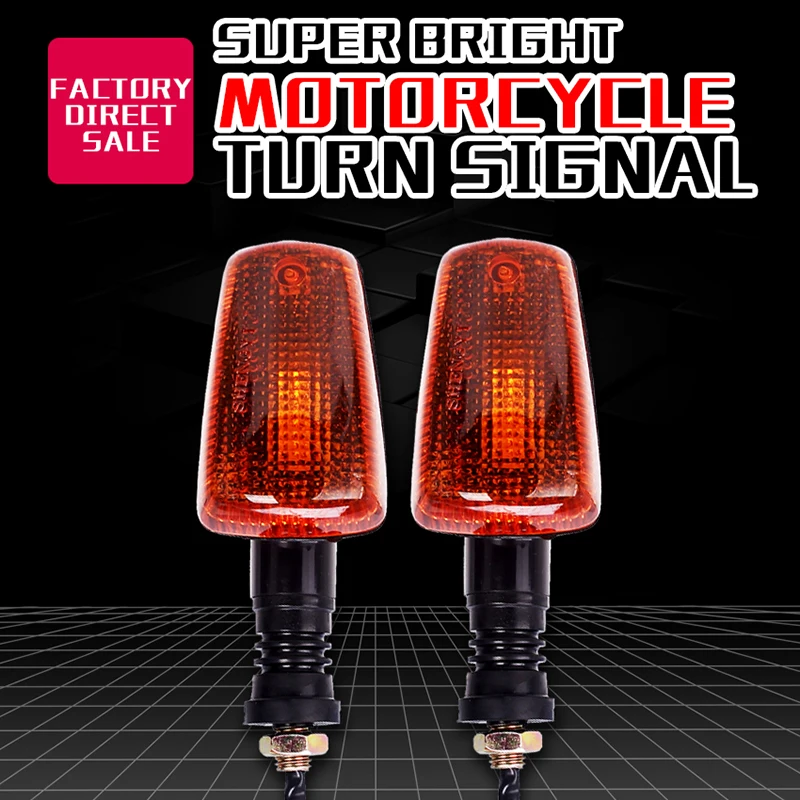 1 Pair Motorcycle steering lamp Cornering Turn Signals Indicator Light Front And Rear For YAMAHA XJR1200 XJR400 SRX250 SRX600
1 Pair Motorcycle steering lamp Cornering Turn Signals Indicator Light Front And Rear For YAMAHA XJR1200 XJR400 SRX250 SRX600