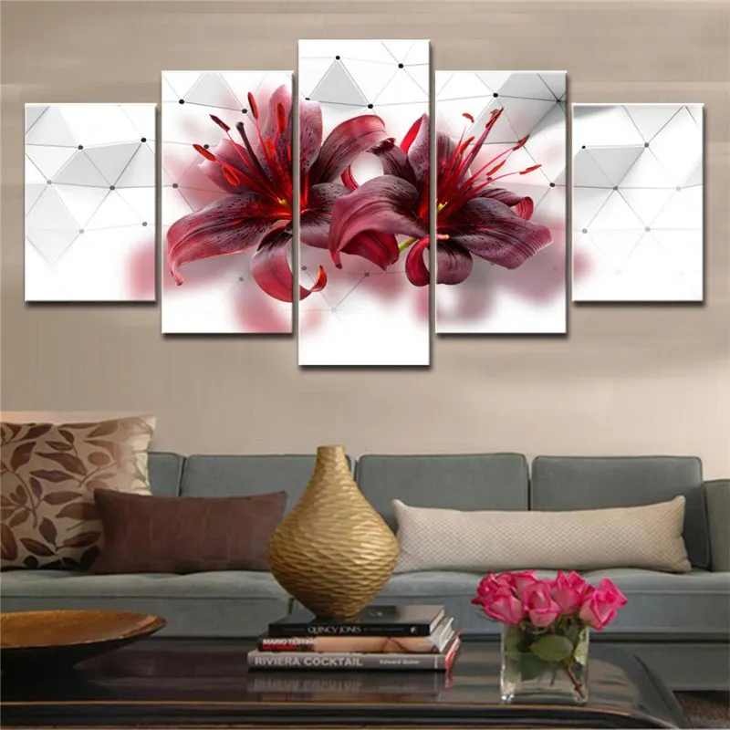 5 Pieces Colorful Blossom Canvas Painting Modern Home Decor Simple Elegant Flowers Wall Art Poster for Living Room Home Decor
5 Pieces Colorful Blossom Canvas Painting Modern Home Decor Simple Elegant Flowers Wall Art Poster for Living Room Home Decor