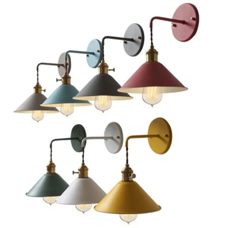 Nordic Loft Style Edison Wall Sconce Industrial Vintage Wall Lamp Simple Iron LED Wall Light Fixtures Deco Home Lighting
Nordic Loft Style Edison Wall Sconce Industrial Vintage Wall Lamp Simple Iron LED Wall Light Fixtures Deco Home Lighting