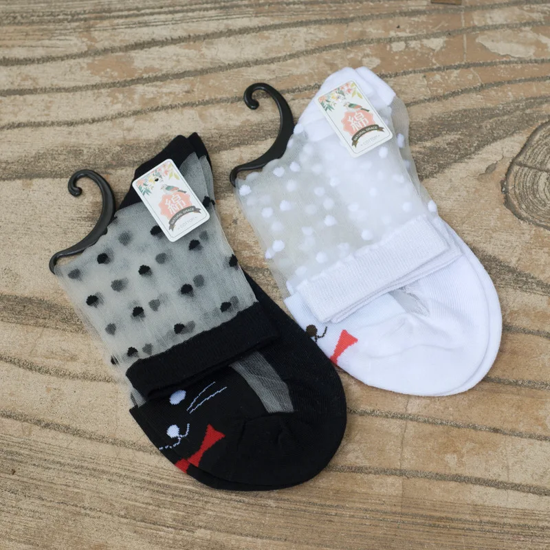 5 Pairs Transparent Crystal Silk Dot Fashion Princess Anti hook wire Sexy Spring Summer brand new High Quality lace Women Socks
5 Pairs Transparent Crystal Silk Dot Fashion Princess Anti hook wire Sexy Spring Summer brand new High Quality lace Women Socks
