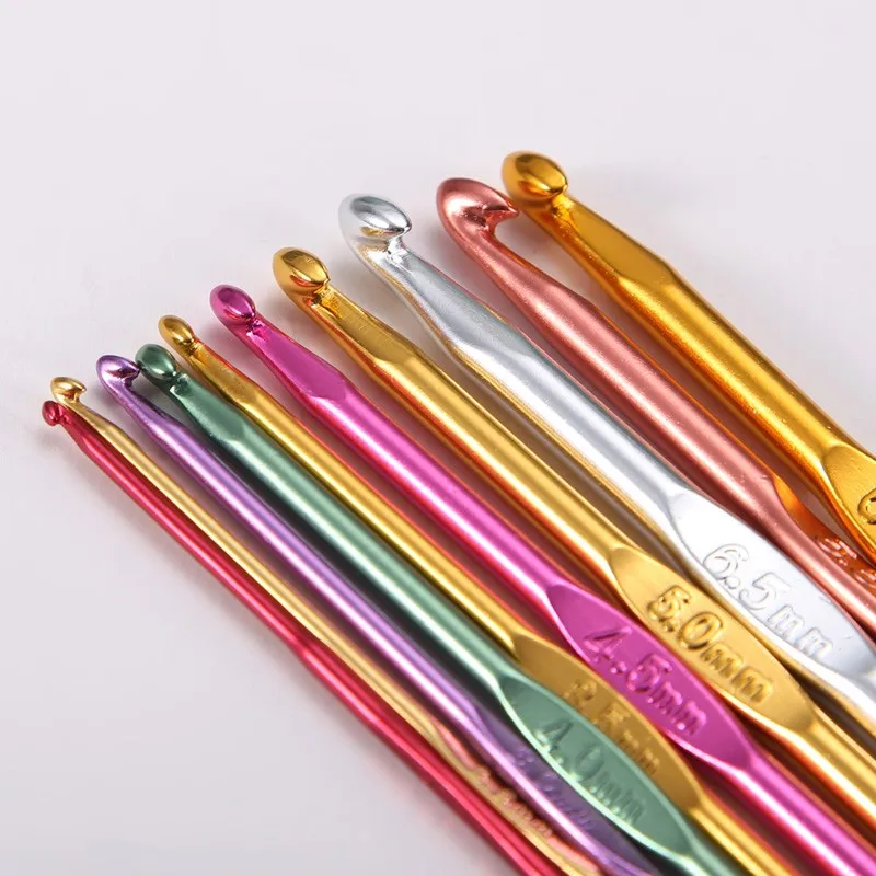 22 Pcs Set Multi-colour Aluminum Crochet Hooks Needles Knit Weave Craft Yarn Sewing Tools Crochet Hooks Knitting Needles
22 Pcs Set Multi-colour Aluminum Crochet Hooks Needles Knit Weave Craft Yarn Sewing Tools Crochet Hooks Knitting Needles