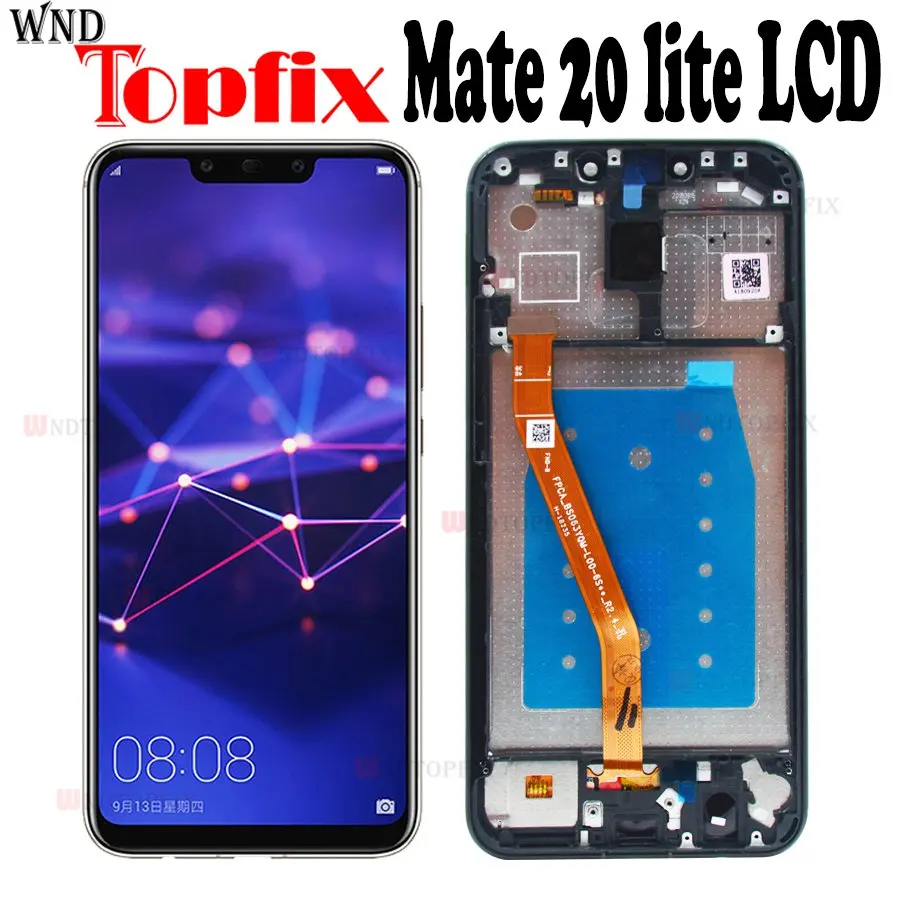 ЖК дисплей для Huawei Mate 20 Lite с сенсорным экраном и дигитайзером 6 3 дюйма сменный