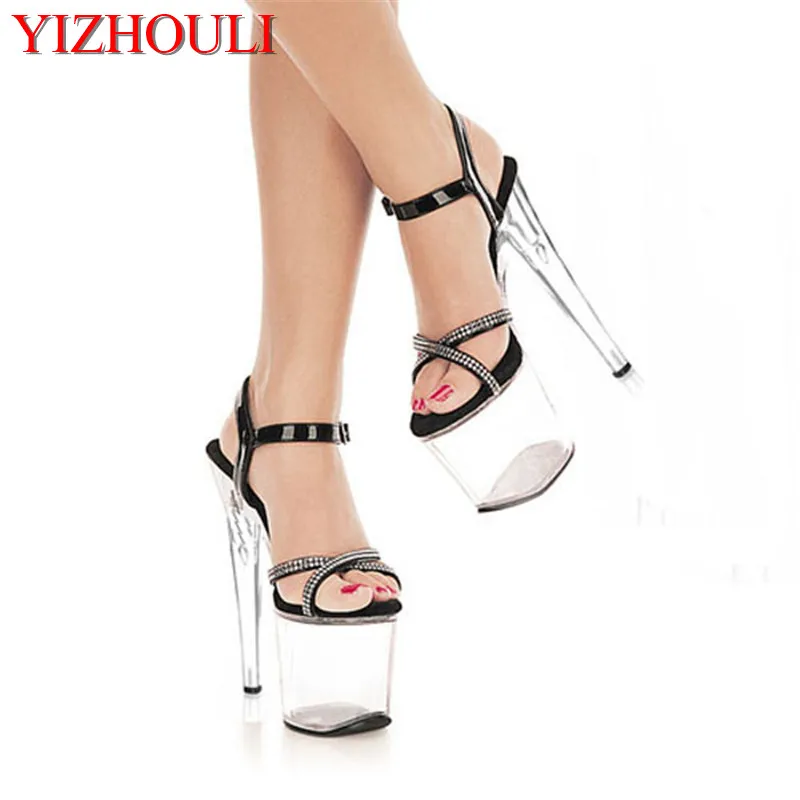 20cm ultra high heels sandals silver paillette wedding shoes platform crystal shoes 8 inch sexy pole dancing clubbing high heels
20cm ultra high heels sandals silver paillette wedding shoes platform crystal shoes 8 inch sexy pole dancing clubbing high heels