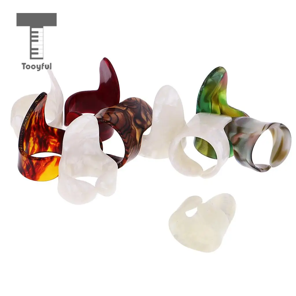 Tooyful 10 Pieces Finger Protector Pick Plectrum Finger Thumb Pick for Acoustic Electric Guitar Parts Random
Tooyful 10 Pieces Finger Protector Pick Plectrum Finger Thumb Pick for Acoustic Electric Guitar Parts Random