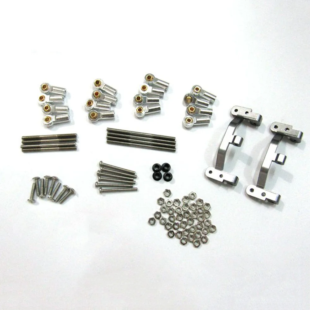 1 Set Upgrade Part Metal Pull Rod Mount Seat Kit for 1:16 WPL C14 C24 Military Truck RC Car Crawler Parts
1 Set Upgrade Part Metal Pull Rod Mount Seat Kit for 1:16 WPL C14 C24 Military Truck RC Car Crawler Parts