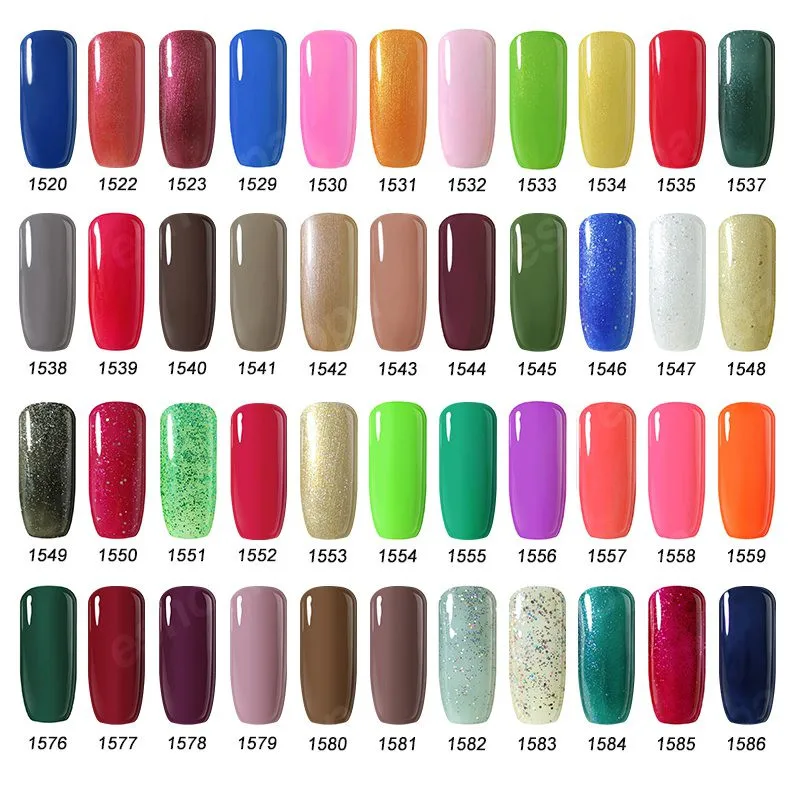 220 Colors 15ml Arte Clavo 1 Piece Lacquer Led UV Gel Nail Sticker Soak Off Polish Summer Color | Красота и здоровье