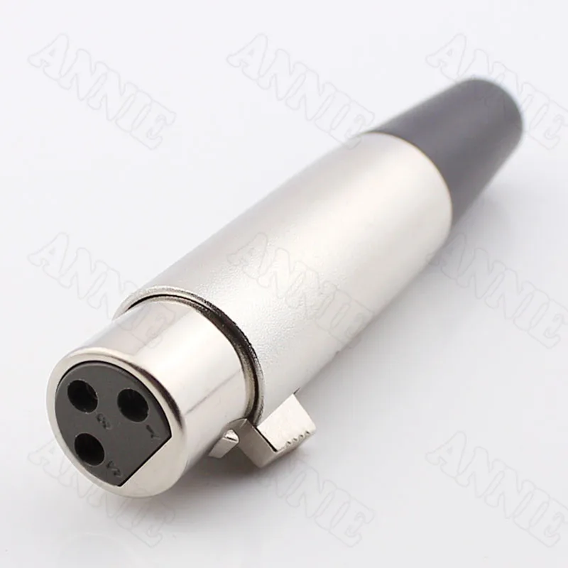 50pcs/lot Desktop 3 Pin Female XLR Plug Microphone Socket Mental Cannon Connector
50pcs/lot Desktop 3 Pin Female XLR Plug Microphone Socket Mental Cannon Connector