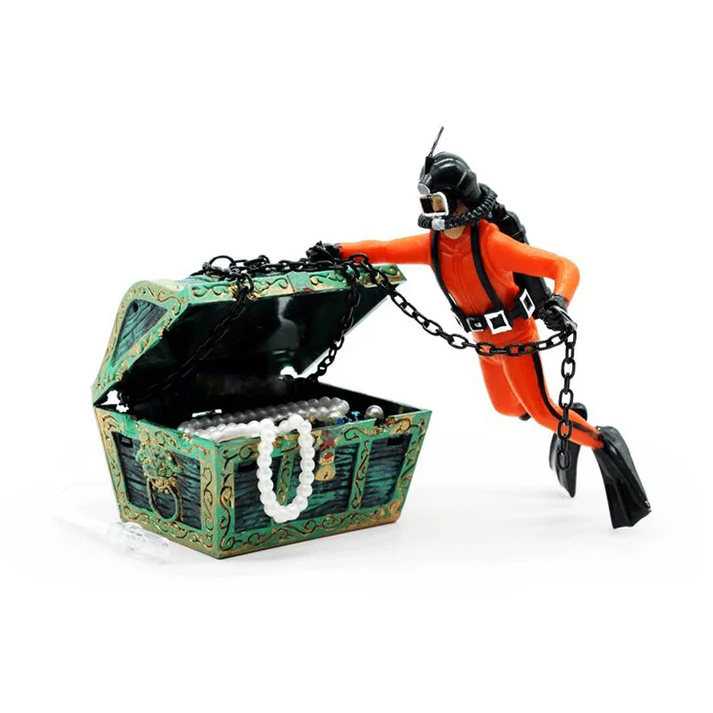 Aquarium Decoration Fish Tank Waterscape Treasure Box Air drive Frogman Hunter Aquarium Diver for aquarium air accesso NeverElse
Aquarium Decoration Fish Tank Waterscape Treasure Box Air drive Frogman Hunter Aquarium Diver for aquarium air accesso NeverElse