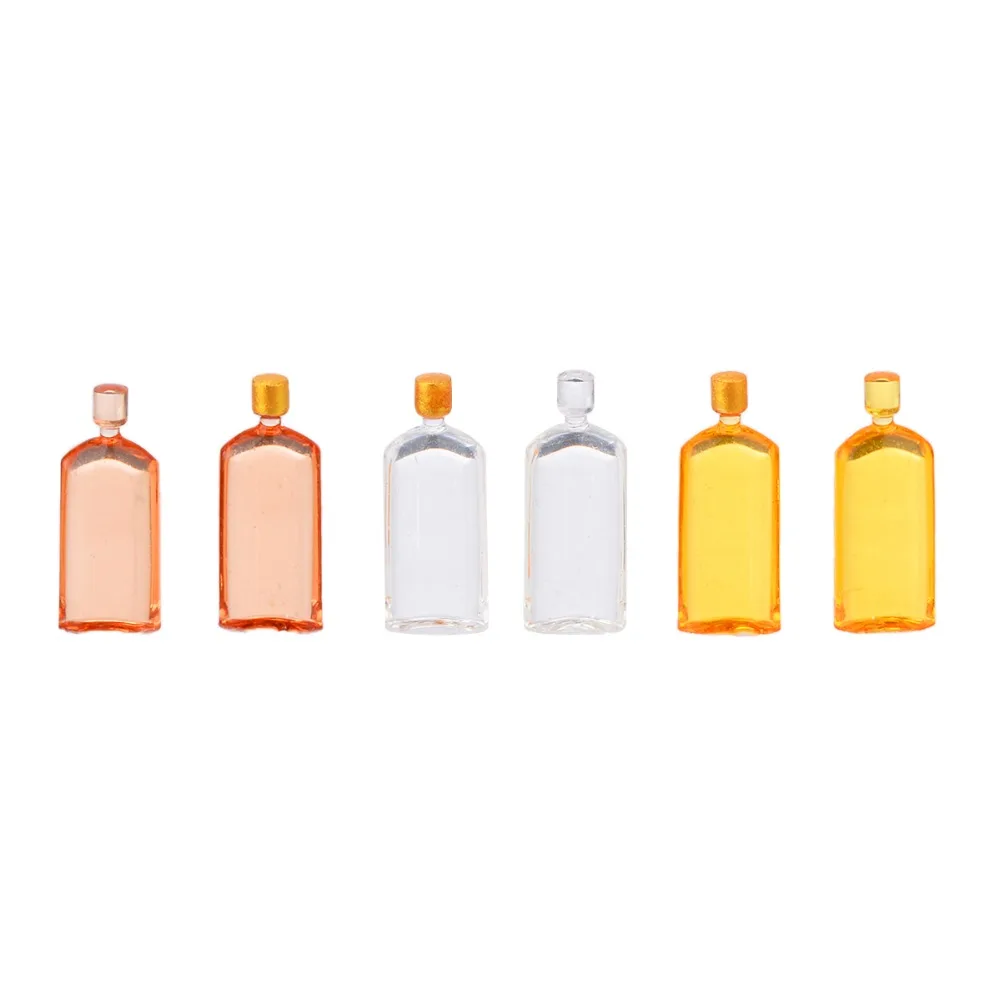 6 Bottles Dollhouse 1:12 Miniature Wine Whiskey Set Simulation Furniture Shop Pub Bar Drink Accessory
6 Bottles Dollhouse 1:12 Miniature Wine Whiskey Set Simulation Furniture Shop Pub Bar Drink Accessory