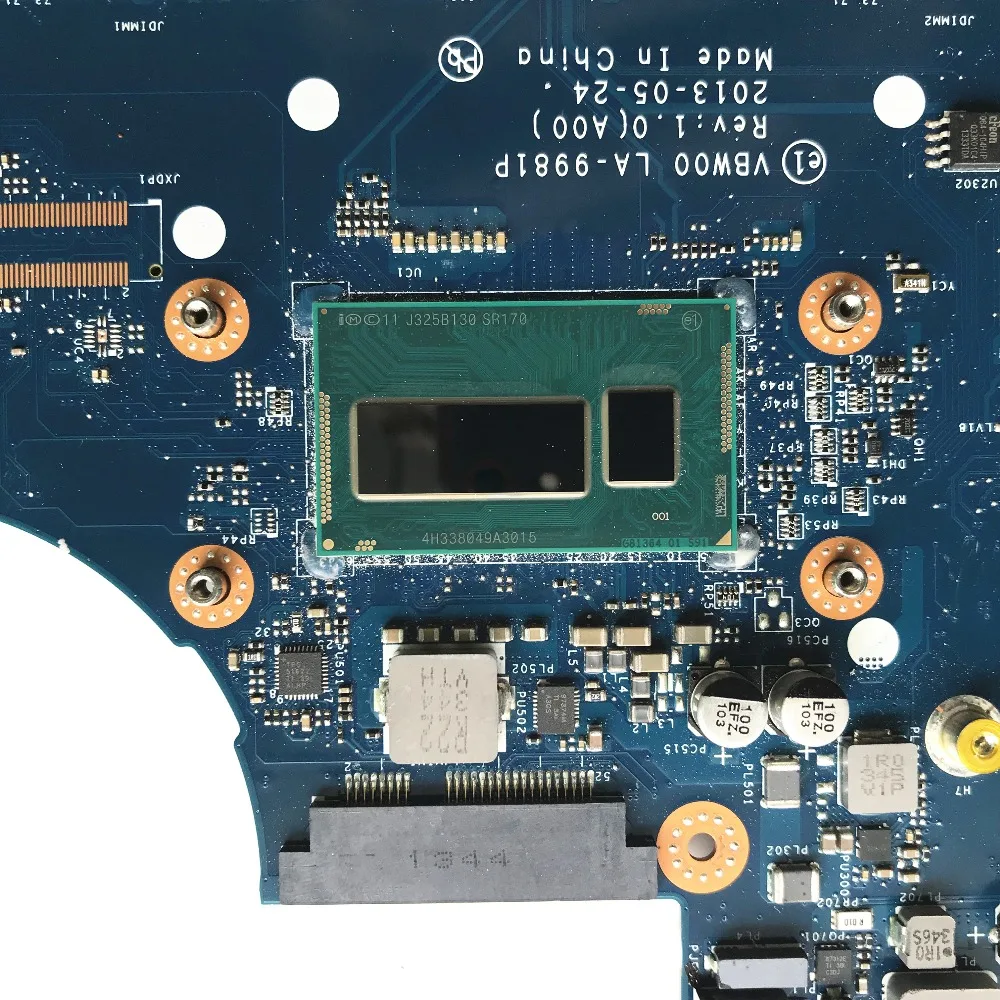 Для DELL 3537 5537 материнская плата для ноутбука CN-04TGXY 04TGXY 4TGXY LA-9981P DDR3L с процессором SR170