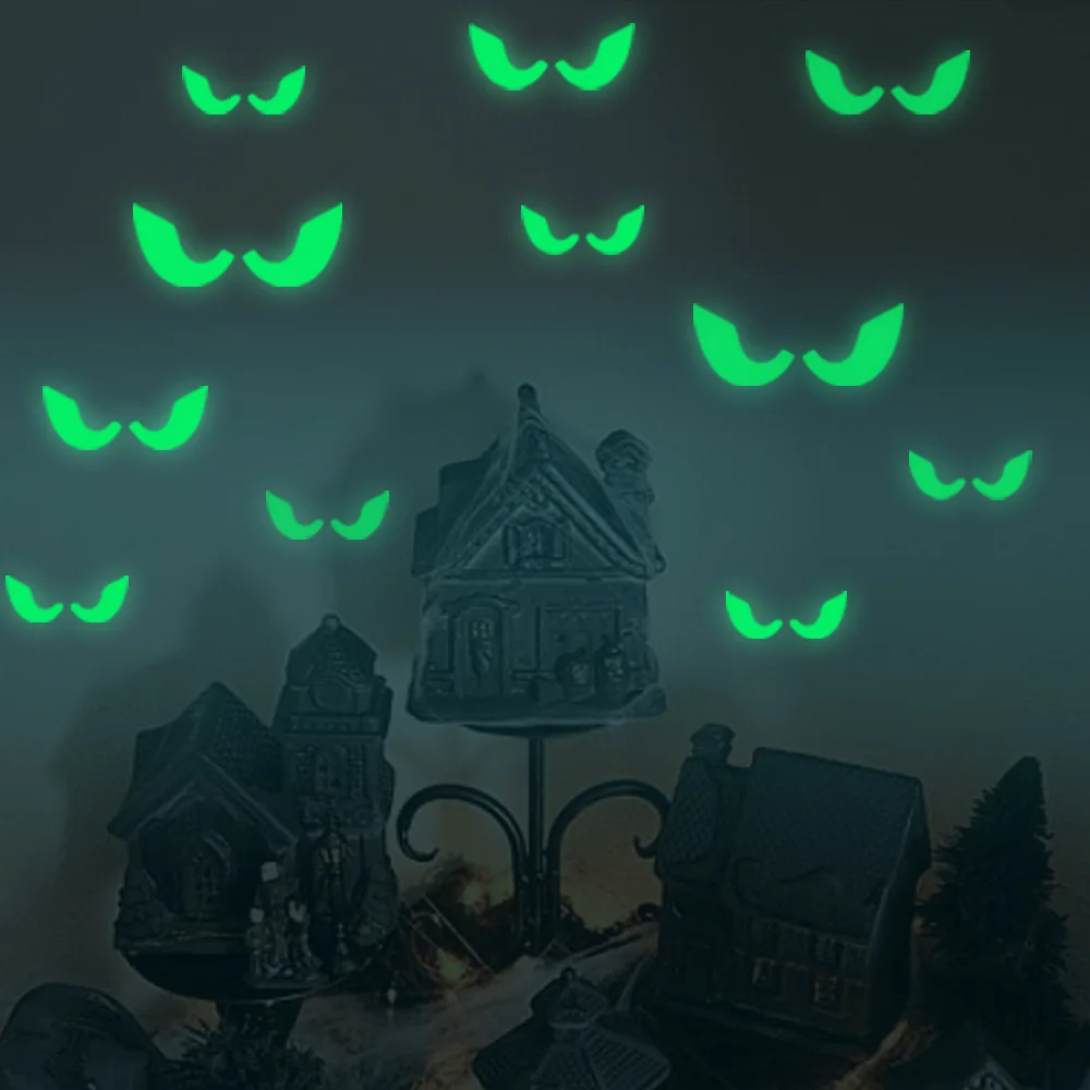 Luminous creative luminous wall sticker peek eyes green fluorescent stickers home decor living room Halloween stickers
Luminous creative luminous wall sticker peek eyes green fluorescent stickers home decor living room Halloween stickers